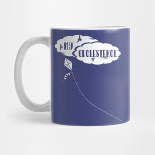 Funny Cholesterol men's health Mug